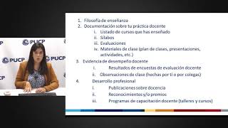 Webinar: El portafolio como herramienta de reflexión y evaluación docente