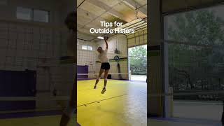 Tips for outside #outsidehitter #volleyballtips #shorts #brianafarnsworth