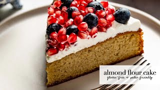 Almond Flour Cake - Gluten-Free, Paleo & Low Carb