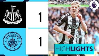 Newcastle United vs Manchester City (1-1) Highlights Premier League | Man city Newcastle | NUFC City