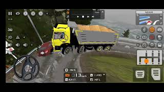 Indian Heavy Load Truck Driving Indonesia Mountain Road | android gameplay