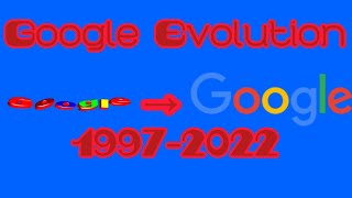 Google Evolution (1997-2022)