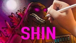 Drawing SHIN GODZILLA / PART 26