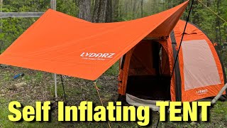 Sets ITSELF UP! Lydarz Inflatable Tent