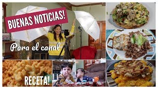 BUENAS NOTICIAS PARA EL CANAL|QUE COMO EN UN DIA SALUDABLE|RECETA Mc&chesse SALUDABLE|APOYEMOS🙌