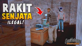 BAHAR PERTAMA KALI MERAKIT SENJATA ILEGAL UNTUK PERSIAPAN KRIMINAL !? GTA SAMP ROLEPLAY INDONESIA