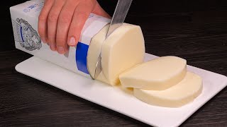 Kaufen Sie keinen Käse! 1 kg Käse aus 1 Liter Milch in nur 5 Minuten!