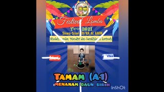 Festival lomba |Online| 2021-Lomba Kreasi- Menanam pohon- TAMAM (A1)- KB/RA AL AMIN KRA