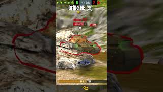 Grille might only have 580 alpha damage but it could have crazy HE damage 🔥 #wotblitz #grille15