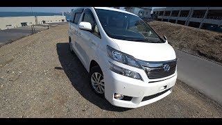 Toyota Vellfire Hybrid комплектация X 2012 - Краткий смотр для подписчика