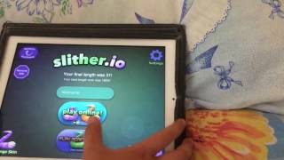 Обзор игры Slither. Io на iPad 2