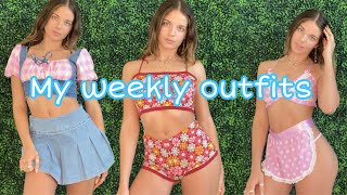 What I wear in a week!? Dolls Kill