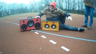 boombox Michała 30 wat VS boombox Sikory ponad 100 wat porównanie .