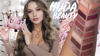 ТЕСТИРУЮ НОВУЮ ПАЛЕТКУ HUDA BEAUTY 🌸💕 THE New NUDE {DARY YORK}