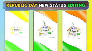 Happy Republic Day New Status Video Editing | Happy Republic Day Video Editing Alight Motion