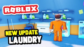 New LAUNDRY Update in Roblox My Prison