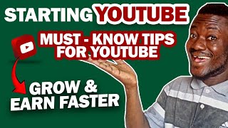 Things You Must Know Before Starting a YouTube Channel