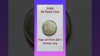 India 50 Paise Coin (2011) | Indian Currency || United Joy