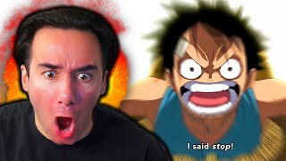 LUFFY USES CONQUEROR'S HAKI FOR THE FIRST TIME (One Piece Reaction)