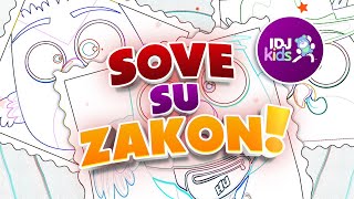 SOVE SU ZAKON - HU HU HU (ZVUKOVI ZIVOTINJA) // PESMICE ZA DECU // @lolytoons609  & @IDJKids