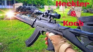 Игрушечный Автомат Heckler&Koch. Игрушечное оружие. Обзор игрушек для Мальчиков