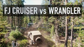 Wrangler vs FJ Cruiser Off-Road