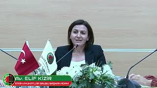 06.10.2022 - Genç Avukatlar Meclisi Başkan Adayları Yayını - Av. Elif KİZİR