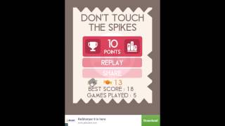 Don't Touch The Spikes [iOS] ★ [KDJ] ★ Gameplay