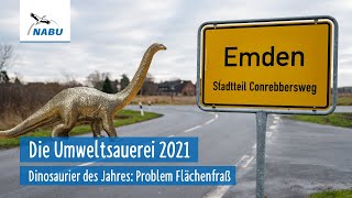 Dinosaurier des Jahres 2021: Problem Flächenfraß