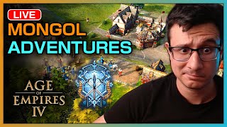 🔴LIVE - Age of Empires IV I will start mixing the Mongols into Ranked Games now