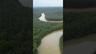 Viral Pengiriman bahan material IKN nusantara Lewat jalur Sungai