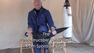 Self-Defense -- Indestructible Umbrella™ vs. Unbreakable® Umbrella - Chair Test