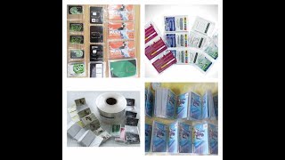 High Speed Ultrasonic Sealing PVC Paper Cards Packaging Machine(30000UPH) ISO Cards Wrapping Machine