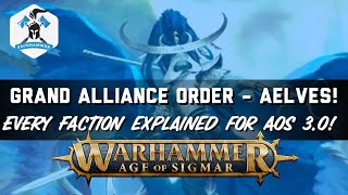 EVERY ORDER AELF FACTION EXPLAINED FOR AOS 3.0 - GUIDE FOR NEW PLAYERS 2021