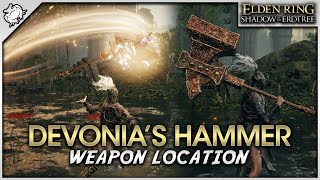 Elden Ring SotE DLC - Devonia's Hammer Weapon Location