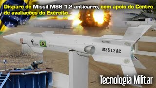 Exército Brasileiro - Dispara Míssil MSS 1.2 Anticarro, com tecnologia 100% Nacional #Forças Armadas