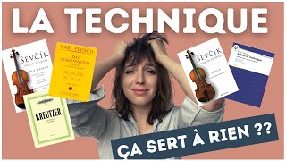 Cours de violon : Faut il vraiment travailler la technique ?