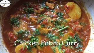 Quick Chicken potato curry