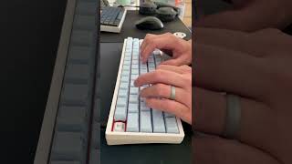 WS Morandi Switches | KBD67 Lite | FR4 | Typing Test  #keyboardsounds #mechanicalkeyboard