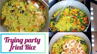 How to prepare a nigerian party Fried Rice #friedrice #party #nigeriaentertainment