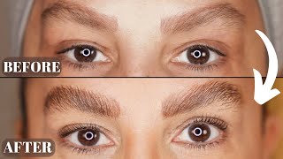 HOW TO : DIY Lash Lift and Brow Lamination at Home | Step-By-Step Tutorial on Short and Flat Lashes