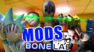 BACKROOMS FAIL and FRIGHTNING NPCS! | BONELAB [Mods]