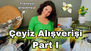 SIFIRDAN EV DİZİYORUZ | ÇEYİZ ALIŞVERİŞİ PART 1 | TRENDYOL ALIŞVERİŞİ