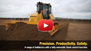 Komatsu Bulldozer - Intelligent Machine Control Walk Around