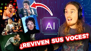 😱 REACCIONO A COVERS CON INTELIGENCIA ARTIFICIAL