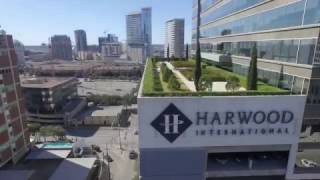 Drone Shows Controversial Harwood Transforming Dallas Skyline with Harwood District - blocking Views