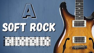 Cool Soft ROCK Groove Backing Track in A