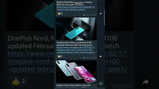 OnePlus Nord, Nord 2, and Nord N100 updated February 2022 Security patch andRealme Narzo 20A Update