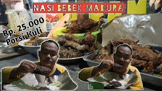 Nasi Bebek Madura Super Murah Jualannya Pake Gerobak