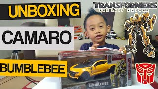 UNBOXING DIECAST CAMARO BUMBLEBEE CAR || JADA TOYS || TRANSFORMERS LAST KNIGHT